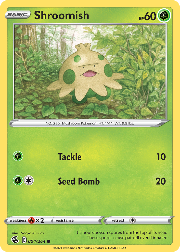 Shroomish 4/264 Fusion Strike