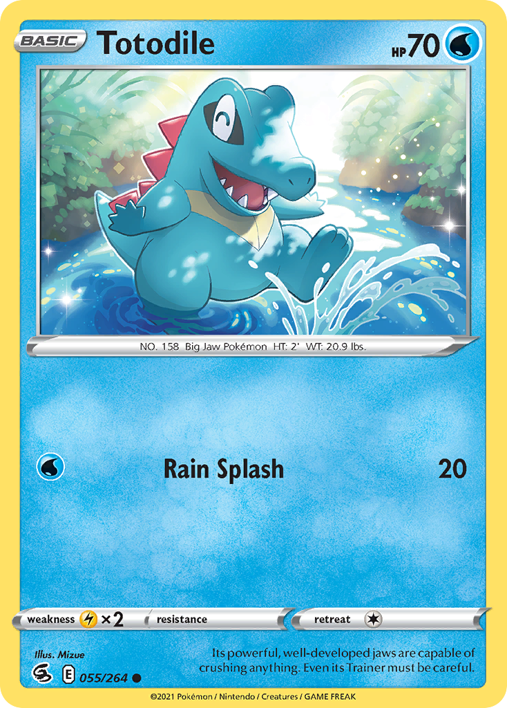 Totodile 55/264 Fusion Strike