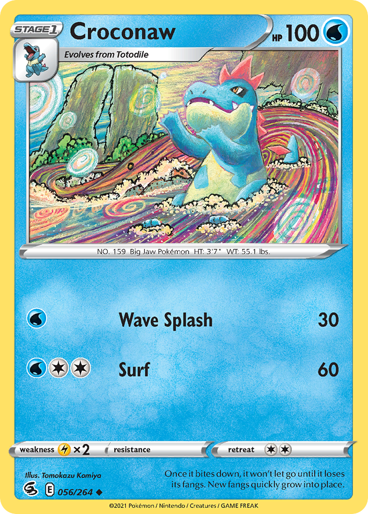 Croconaw 56/264 Fusion Strike
