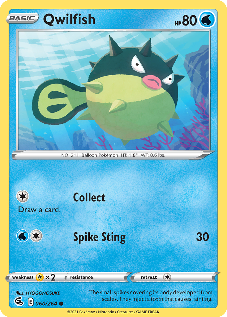 Qwilfish 60/264 Fusion Strike
