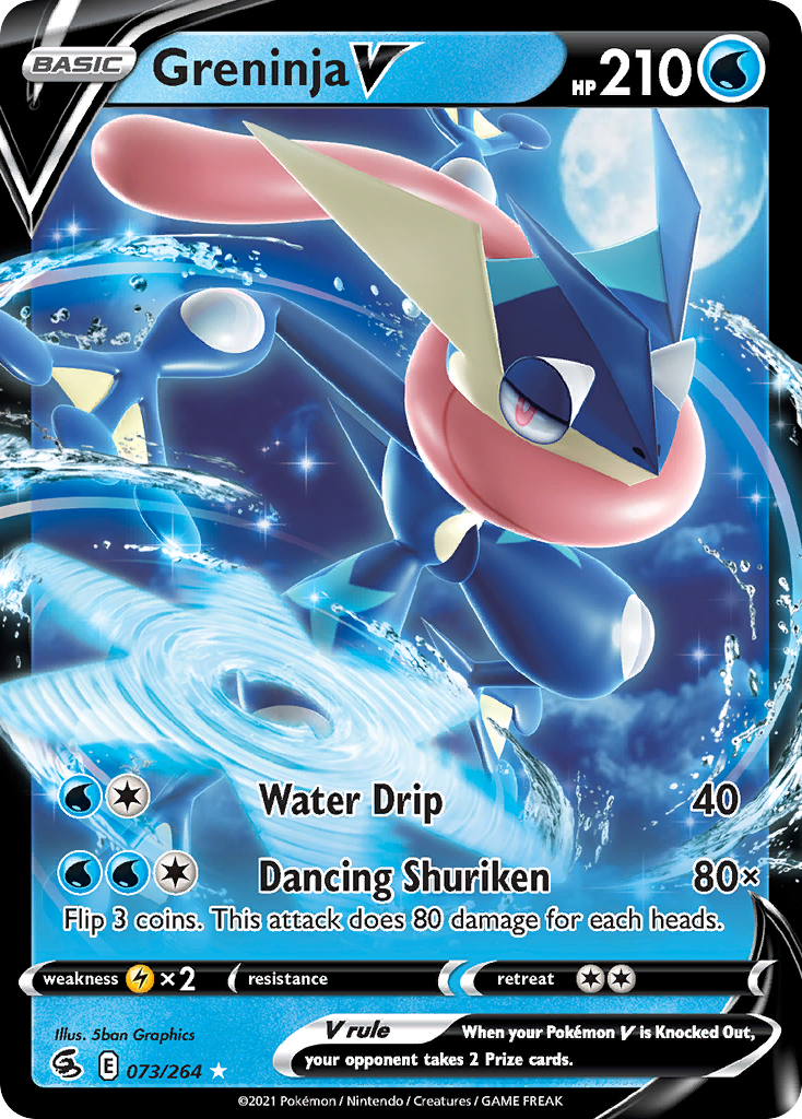 Greninja V 73/264 Fusion Strike