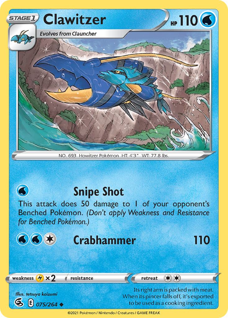Clawitzer 75/264 Fusion Strike