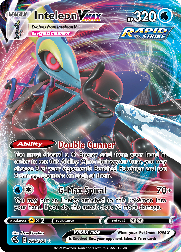 Inteleon VMAX 79/264 Fusion Strike