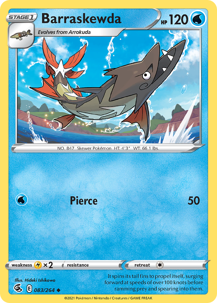 Barraskewda 83/264 Fusion Strike