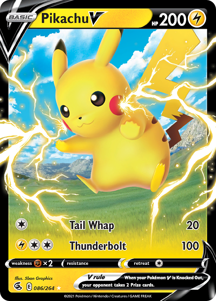 Pikachu V 86/264 Fusion Strike