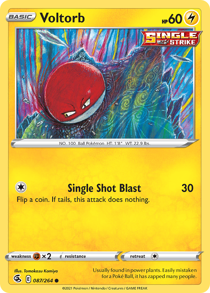Voltorb 87/264 Fusion Strike