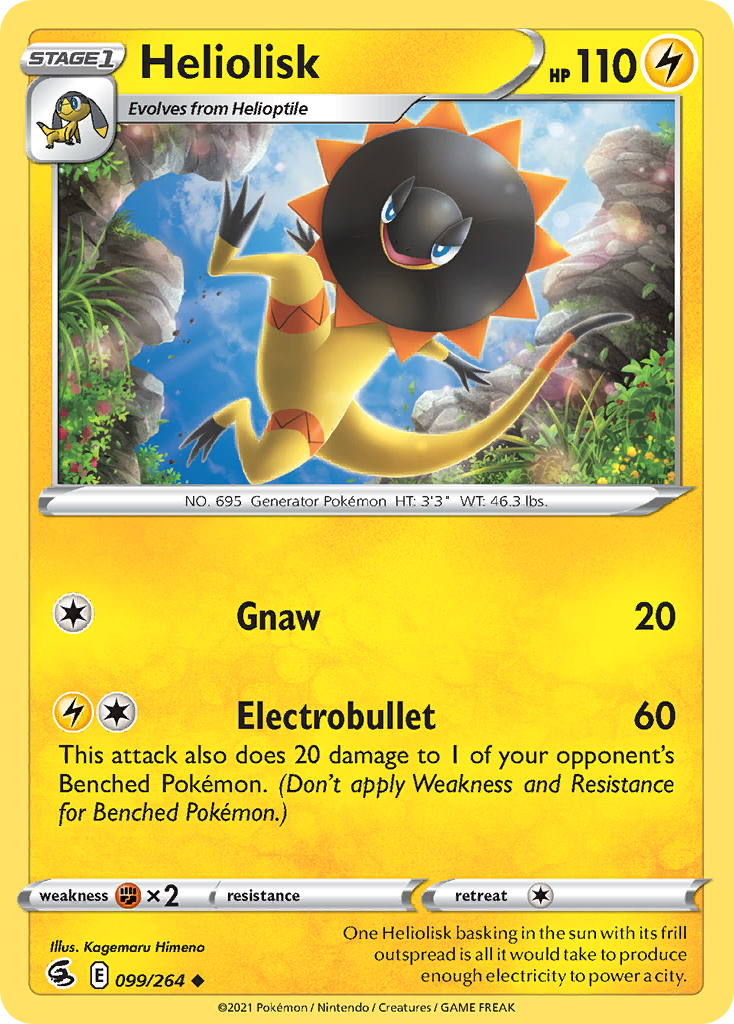Heliolisk 99/264 Fusion Strike