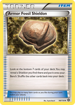 Armor Fossil Shieldon 98